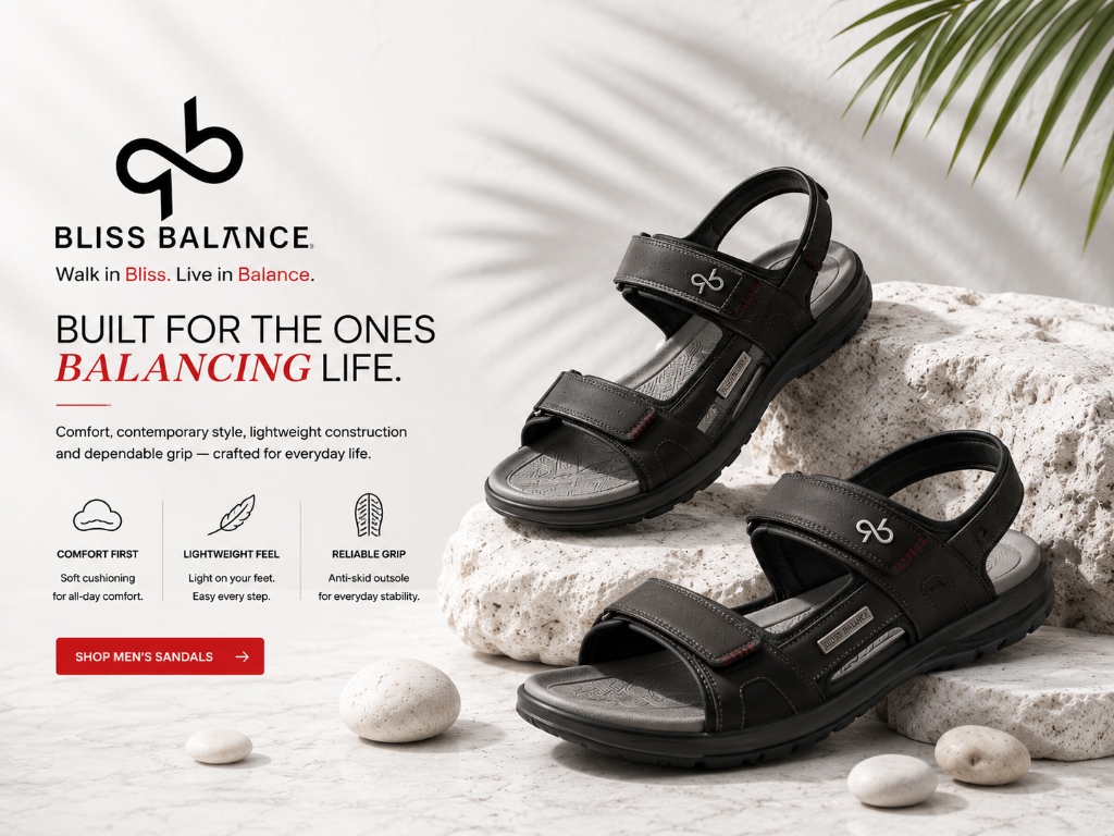 Men's Slides & Sandals BANNER